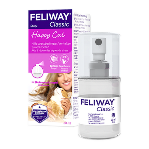 FELIWAY® Classic Transport Spray 20ml - Stressfreier Transport von Katzen