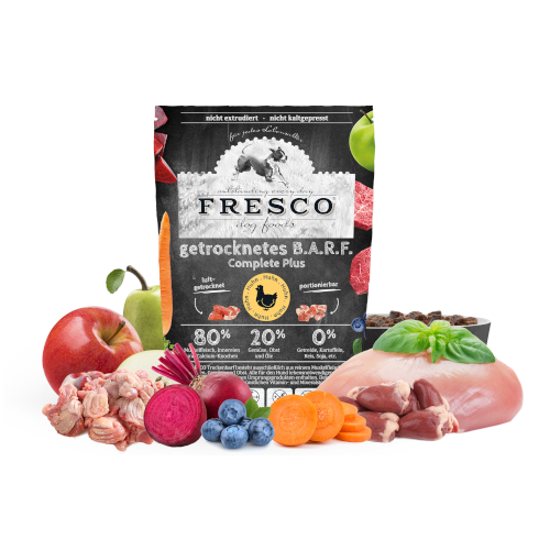 FRESCO - Trockenbarf Complete Plus Huhn 1kg