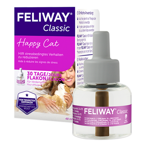FELIWAY® Classic Nachfüllflakon 48ml - Pheromone gegen Stressverhalten von Katzen