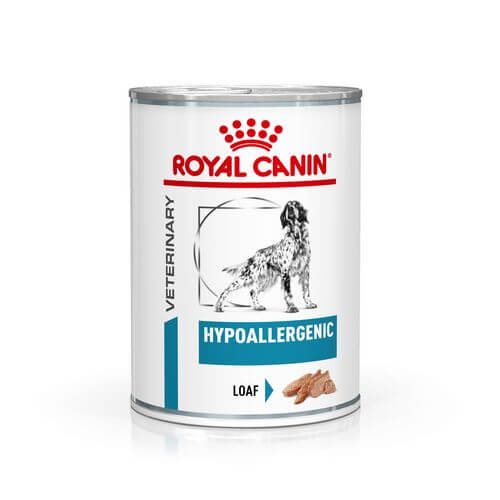 Royal Canin Veterinary HYPOALLERGENIC Mousse Nassfutter für Hunde 12 x 400 g