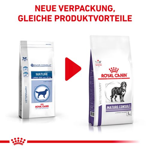 Royal Canin Veterinary MATURE CONSULT LARGE DOGS Trockenfutter für Hunde 14 kg