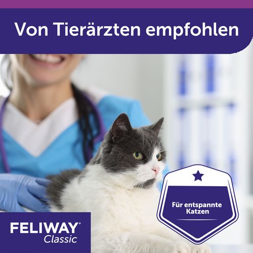 FELIWAY® Classic Nachfüllflakon 48ml - Pheromone gegen Stressverhalten von Katzen