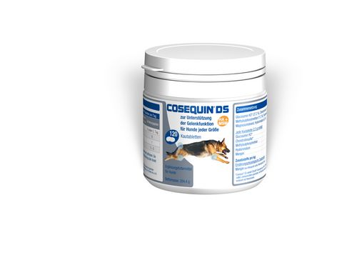 ecuphar - COSEQUIN DS - HA+MSM - 2,2 g - HUND - 120 Kautabletten