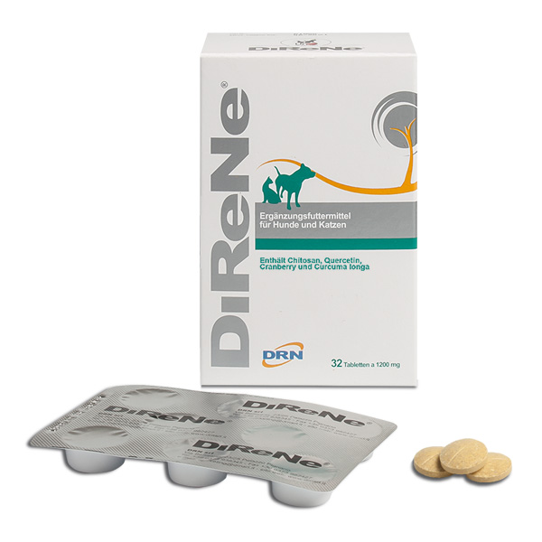 Livisto Direne TABLETTEN Ergänzungsfuttermittel für Hunde - 32 Tabletten