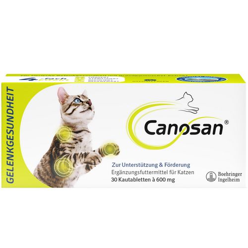 Boehringer Ingelheim - Canosan - KATZE - 600 mg - 30 Kautabletten Boehringer Ingelheim - Canosan - KATZE - 600 mg - 30 Kautabletten