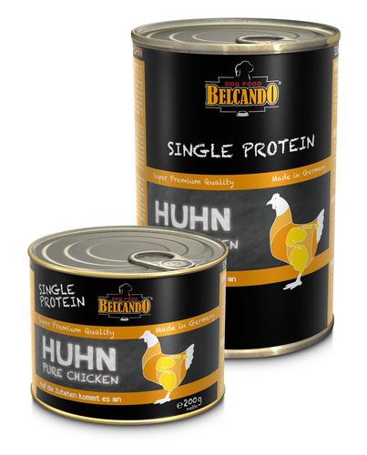 Belcando - Single Protein - HUHN - 6 x 200 g - Hundefutter