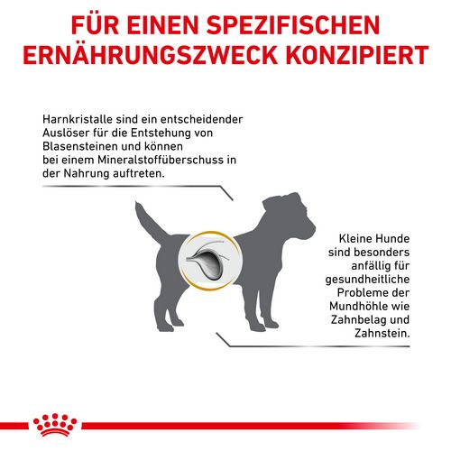 Royal Canin Veterinary URINARY S/O SMALL DOGS Trockenfutter für Hunde 8 kg