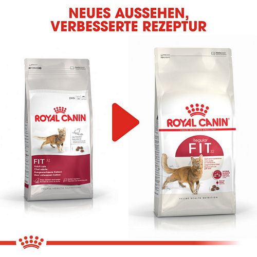 Royal Canin FIT 32 Regular Trockenfutter für aktive Katzen