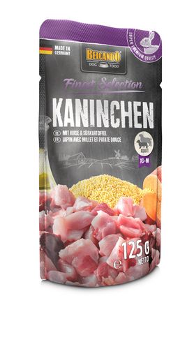 Belcando - Hundefutter - Finest Selection - ADULT - KANINCHEN mit HIRSE und SÜßKARTOFFEL