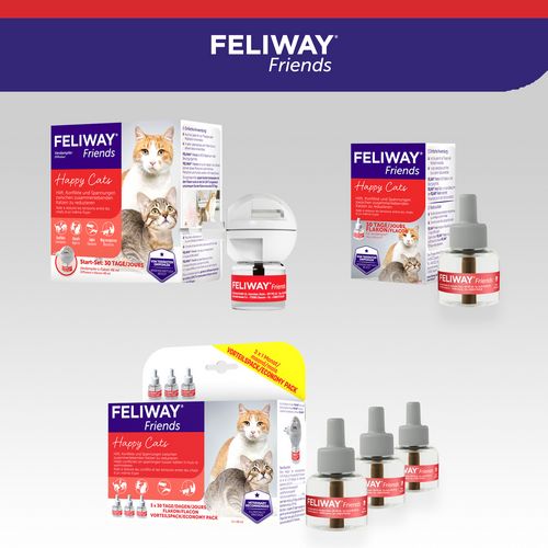 FELIWAY® Friends Nachfüllflakon 48ml -   reduziert Konfliktverhalten zwischen Katzen