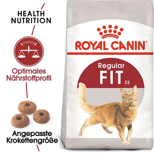 Royal Canin FIT 32 Regular Trockenfutter für aktive Katzen