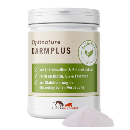 Futtermedicus Optinature DarmPlus für Hunde und Katzen 150 g