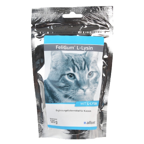 alfavet FeliGum L-Lysin 120 g