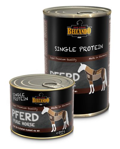 Belcando - Single Protein - PFERD - 6 x 200 g - Hundefutter