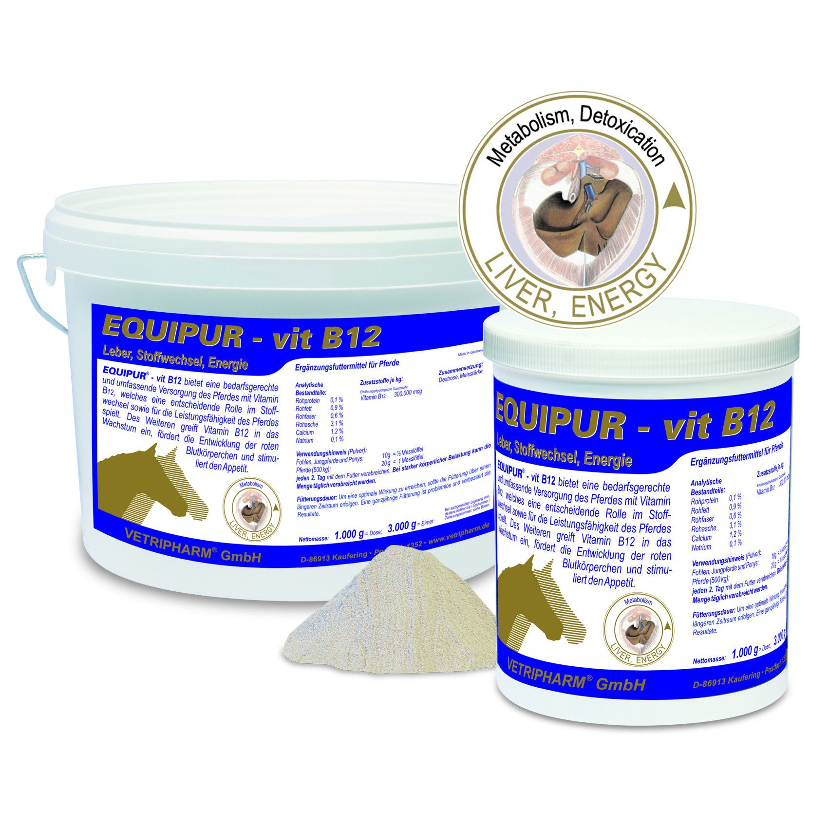 EQUIPUR - vit B12 1kg ab € 29,75 im Onlineshop bei Ströh - Alles für