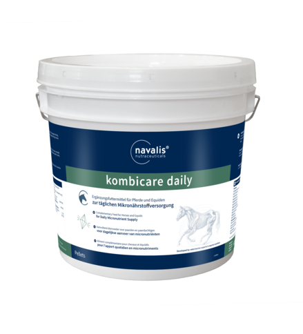 Navalis - kombicare DAILY - Pellets für Pferde - Eimer - 2,5 kg