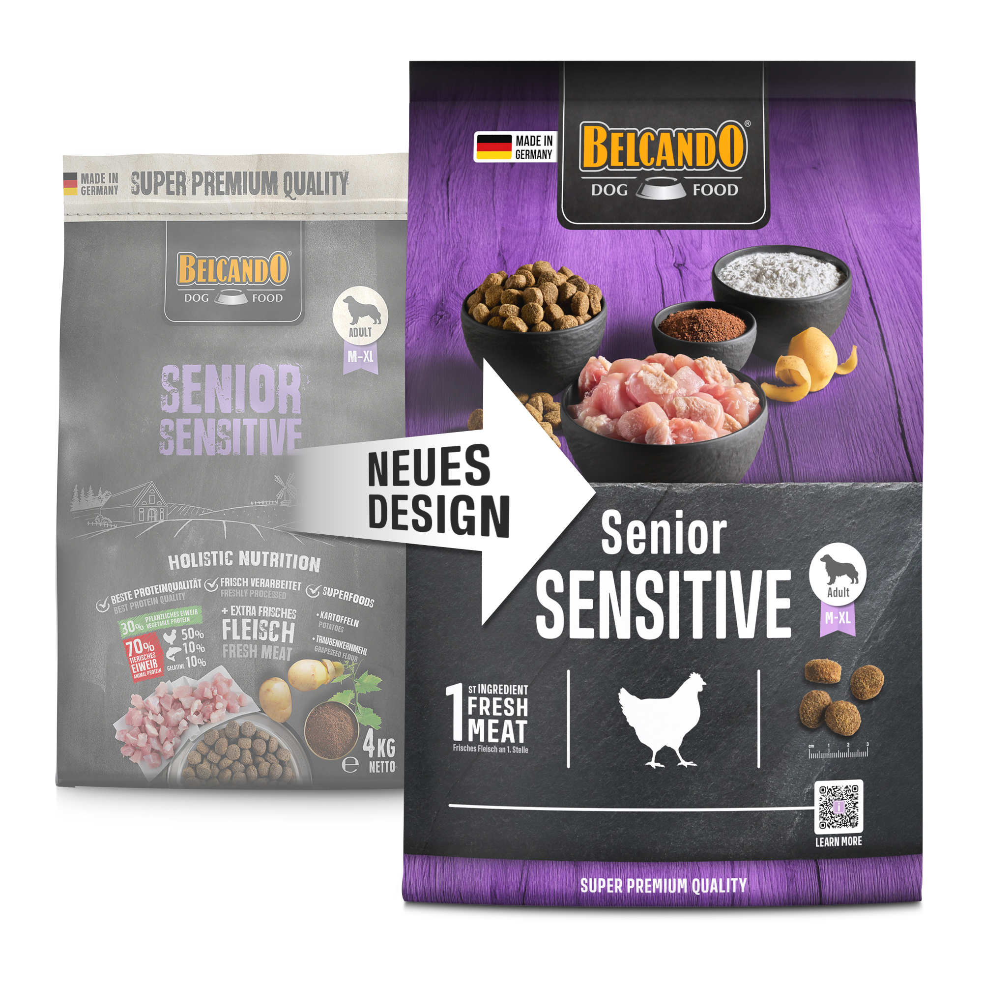 Belcando - SENIOR - SENSITIVE - 4 kg - Hundefutter