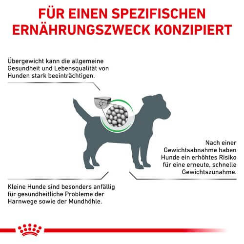 Royal Canin Veterinary SATIETY SMALL DOGS Trockenfutter für Hunde 8 kg