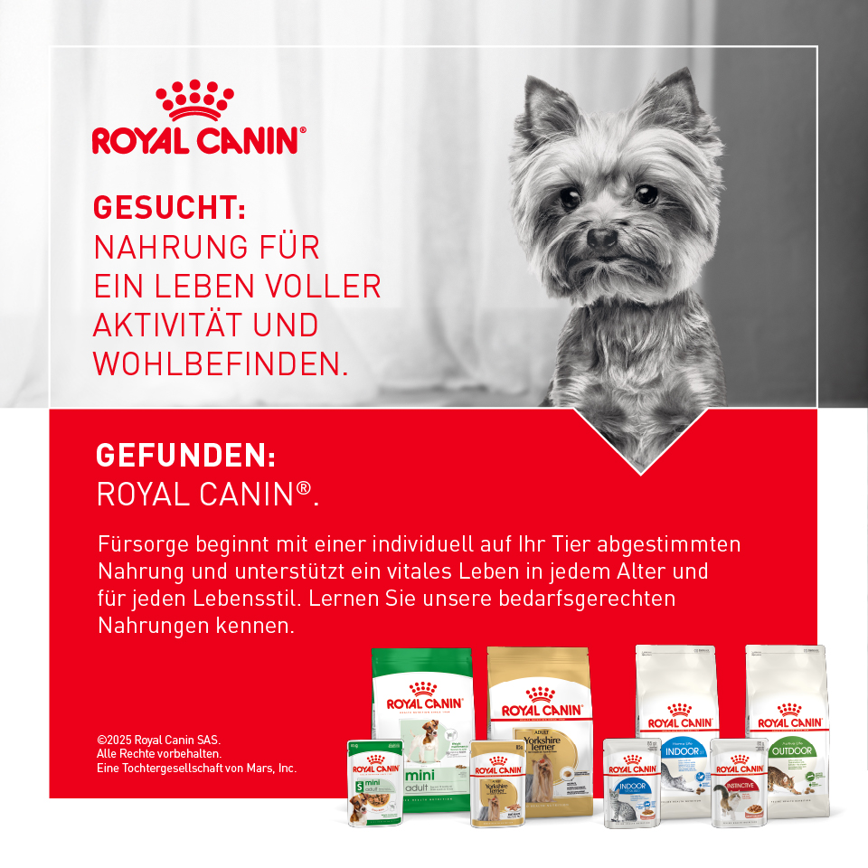 Royal Canin für einzigartige Ernährung