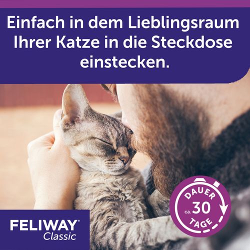FELIWAY® Classic Nachfüllflakon 48ml - Pheromone gegen Stressverhalten von Katzen