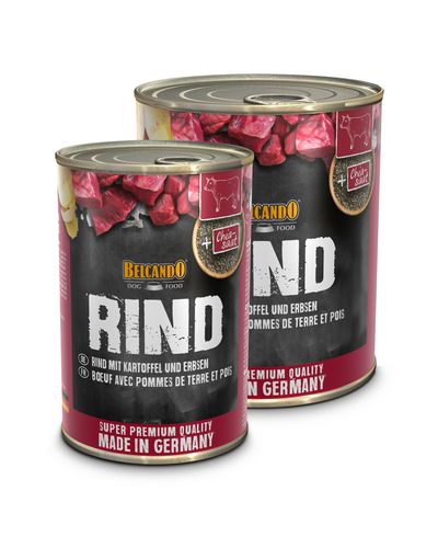 Belcando - Hundefutter - Chia Saat - RIND mit KARTOFFEL und ERBSE