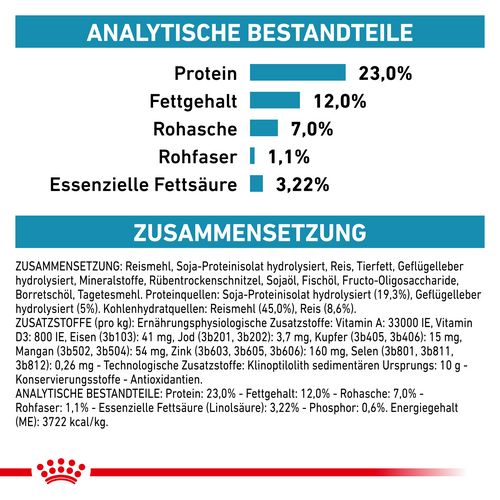 Royal Canin Veterinary HYPOALLERGENIC MODERATE CALORIE Trockenfutter für Hunde 14 kg