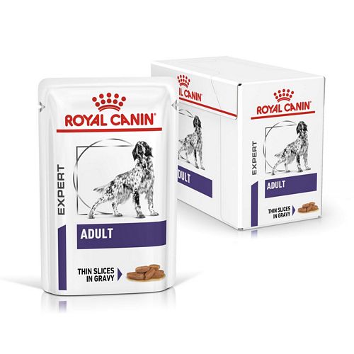 ROYAL CANIN Expert ADULT Nassfutter für Hunde 12x100g