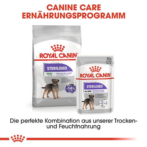 Royal Canin STERILISED MINI Trockenfutter für kastrierte kleine Hunde