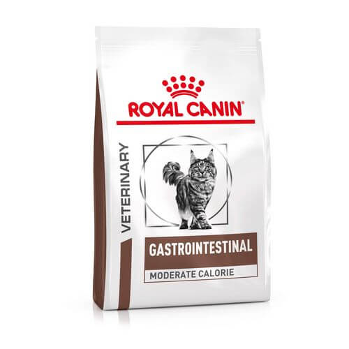 Royal Canin Veterinary GASTROINTESTINAL MODERATE CALORIE Trockenfutter für Katzen 2 kg
