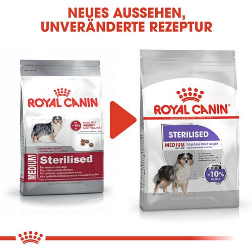 Royal Canin STERILISED MEDIUM Trockenfutter für kastrierte mittelgroße Hunde