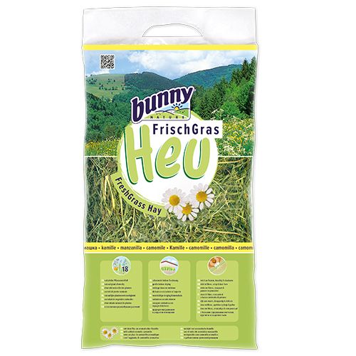 Bunny FrischGras Heu mit Kamille 500 g Bunny FrischGras Heu mit Kamille 500 g