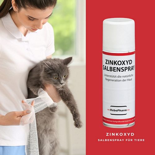 reboVet - ZINKOXYD SALBENSPRAY Katze
