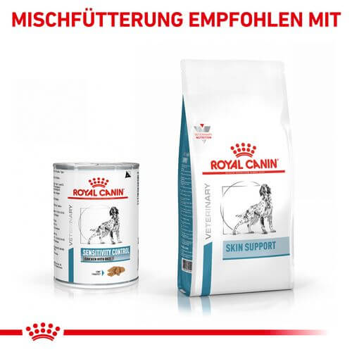 Royal Canin SENSITIVITY CONTROL Huhn mit Reis Mousse Nassfutter Kombi