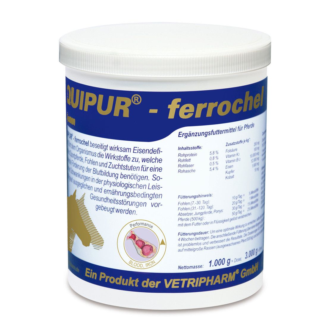 Vetripharm Equipur ferrochel