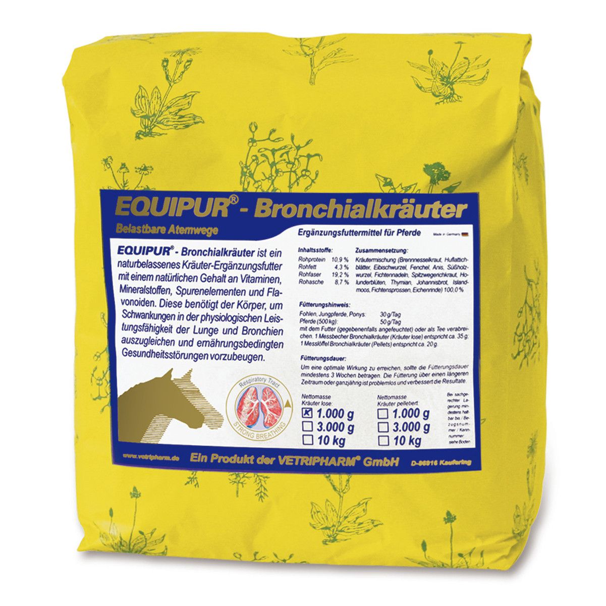 Vetripharm Equipur Bronchialkräuter