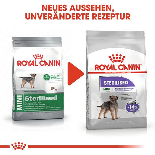 Royal Canin STERILISED MINI Trockenfutter für kastrierte kleine Hunde