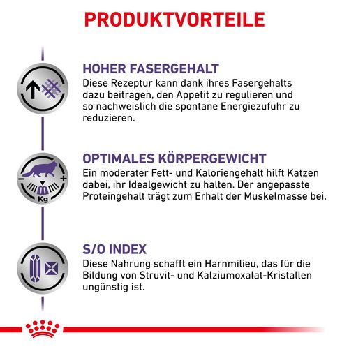 Royal Canin Expert NEUTERED SATIETY BALANCE Trockenfutter Vorteile