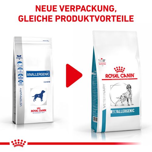 Royal Canin Veterinary ANALLERGENIC Trockenfutter für Hunde 3 kg