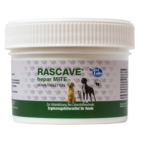 NutriLabs Rascave hepar mite für Hunde