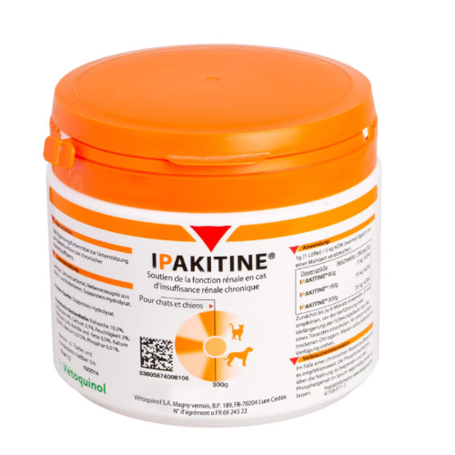 Vetoquinol Ipakitine Pulver Dose 300g Vetoquinol Ipakitine Pulver Dose 300g