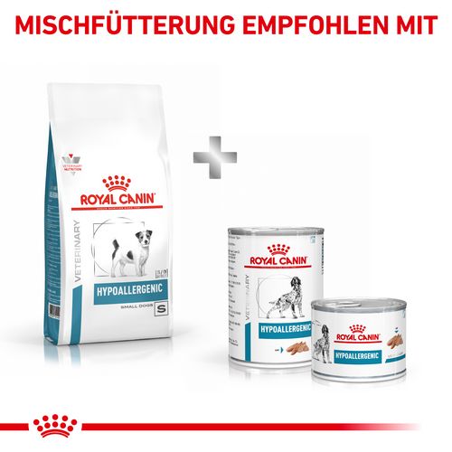 Royal Canin Veterinary HYPOALLERGENIC SMALL DOGS Trockenfutter für Hunde 1 kg