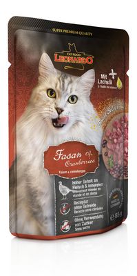 Leonardo - Katzenfutter - Finest Selection - FASAN & CRANBERRY - 16 x 85 g