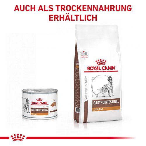 Gastrointestinal Low Fat Canine 12x200g Nassfutter bei Magen-& Darmproblemen von Royal Canin