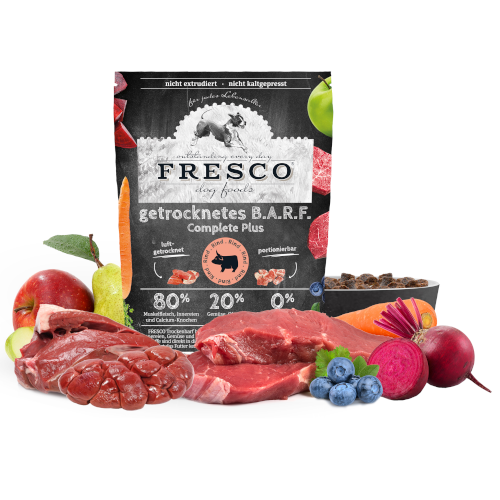 FRESCO - Trockenbarf Complete Plus Rind 2,5 kg