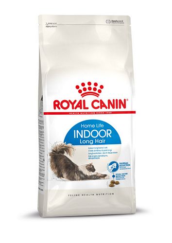 Royal Canin INDOOR Longhair Trockenfutter für Wohnungskatzen mit langem Fell