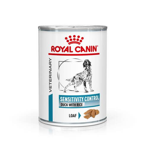 Royal Canin SENSITIVITY CONTROL - ENTE mit REIS - Nassfutter HUND - 410 g