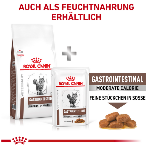 Royal Canin GASTROINTESTINAL MODERATE CALORIE Trockenfutter für Katzen 4 kg