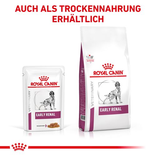 Royal Canin Veterinary EARLY RENAL Nassfutter für Hunde 12 x 100 g