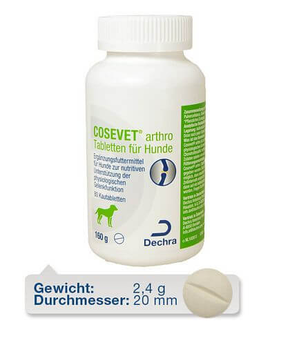 Albrecht COSEVET arthro Tabs Dose Kautabletten