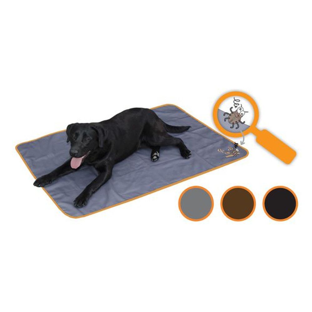 Holland animal care Bodyguard Dog Blanket 120 x 80 cm grau